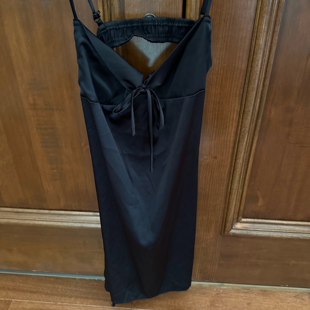 Elegant Black Slip Dress